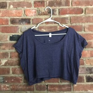 american apparel crop top